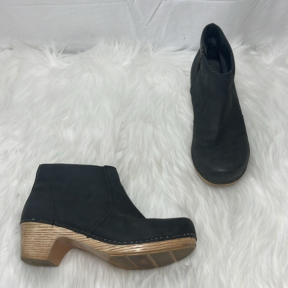 Dansko Black Ankle Boots - Picture 2 of 8